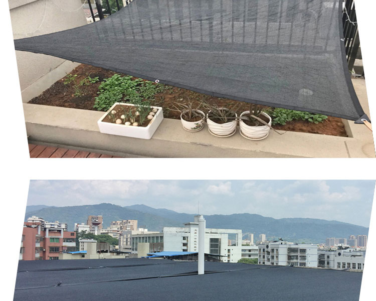 鑫琪三木园艺遮阳网加密加厚防晒网遮光网黑色遮阴网户外庭院汽车棚