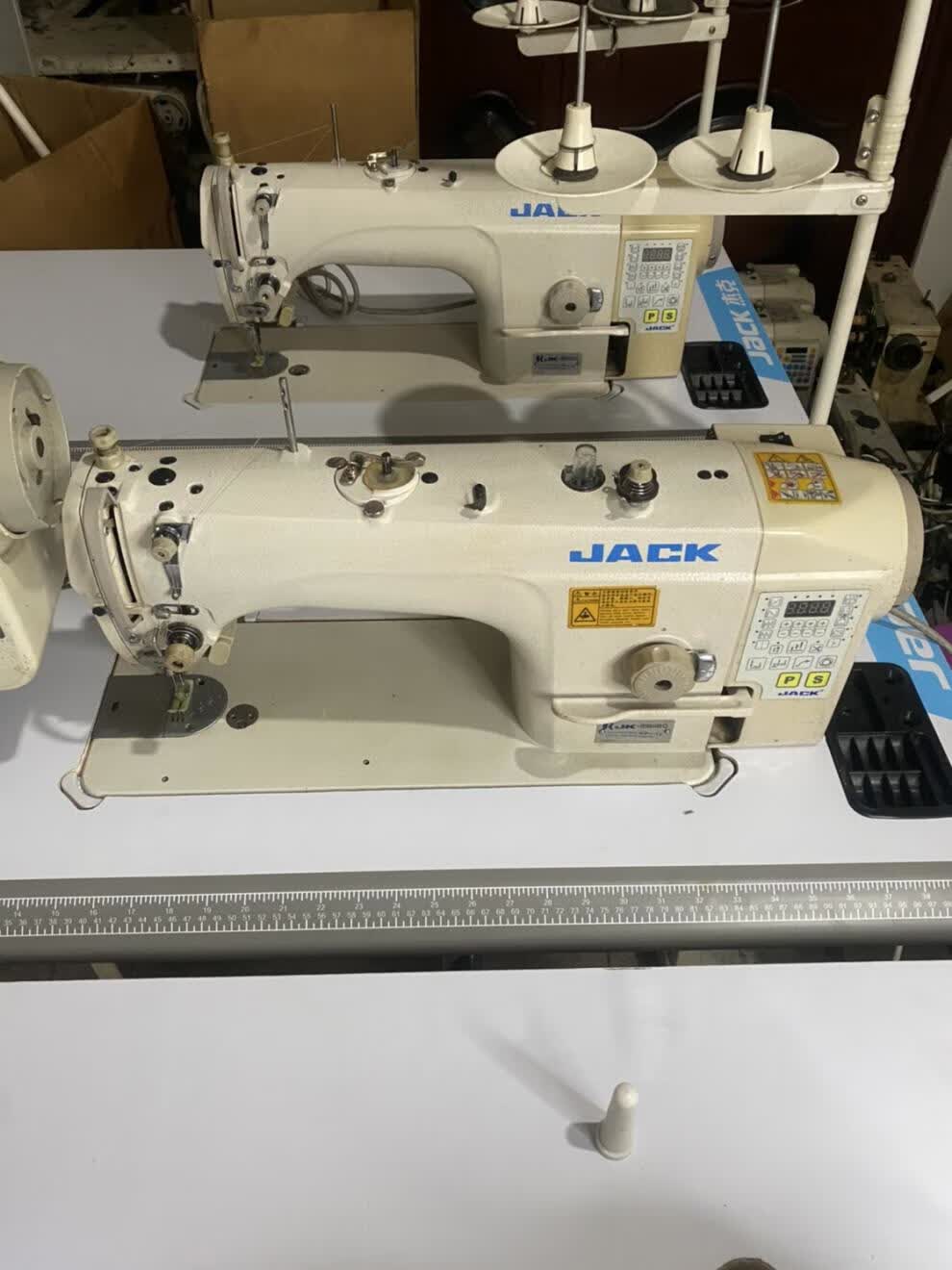 自营官方店二手缝纫机杰克重机兄弟品牌直驱电脑平车九成新整套多功能