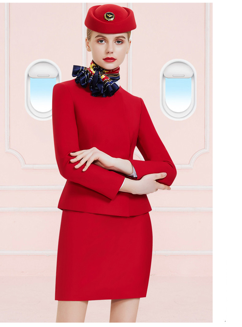 国航东航海航南航夏装套装空乘面试职业装女高端咨询师物业客服工作服
