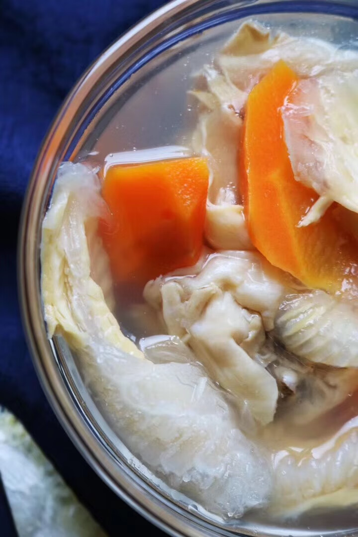 鱼唇肉翅骨深海海鲜大鱼软骨鱼唇干250克可以吃的脆骨头