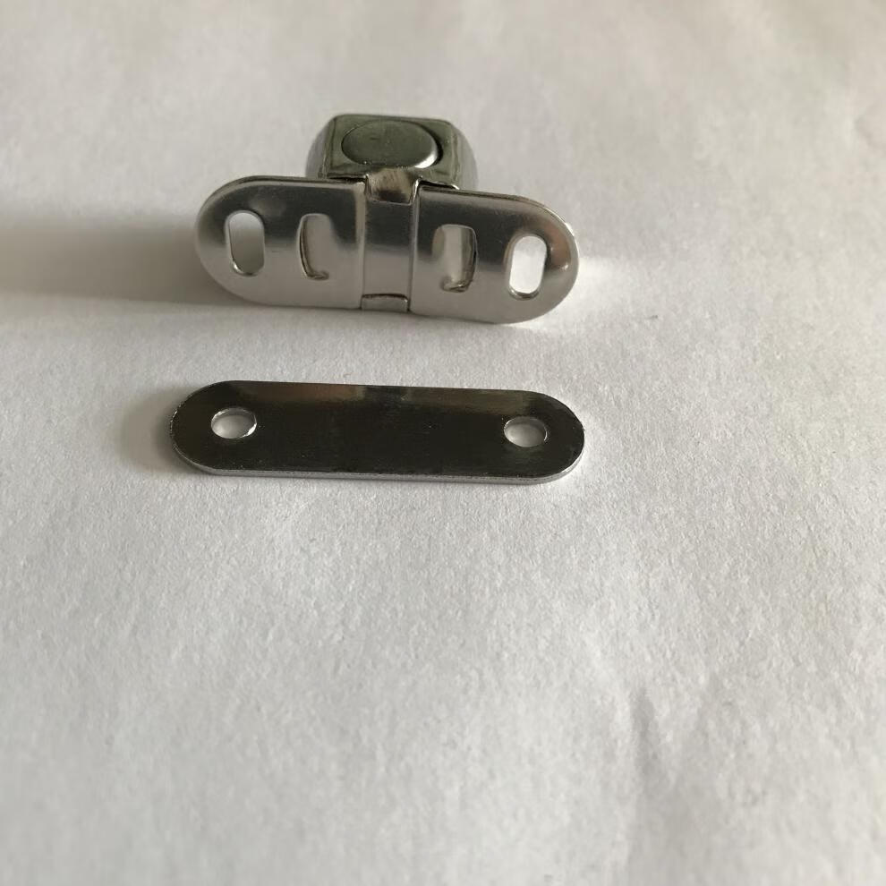 花娣 门吸磁铁10个强力不锈钢衣柜门吸强磁磁碰门磁铁吸门碰磁性柜门