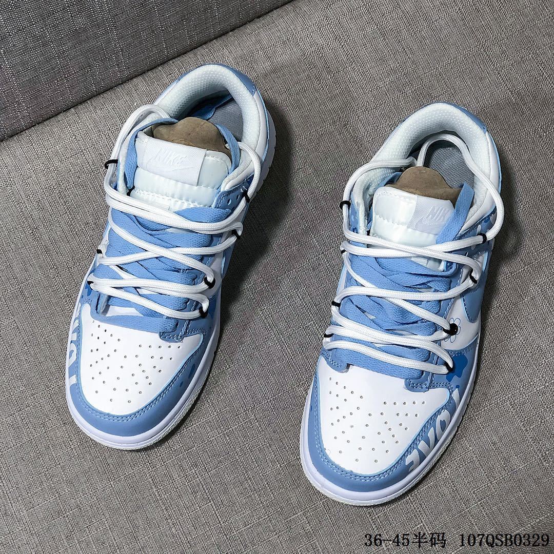新款dunk天空蓝低帮学生经典ins男女休闲百搭运动滑板鞋dg 主图色 44.