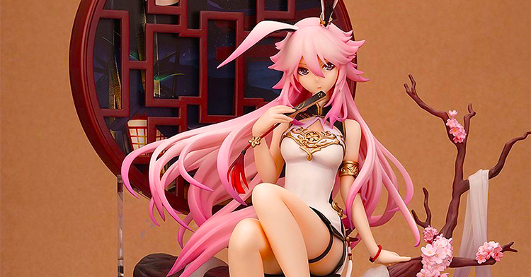 崩坏三手办 崩坏3旗袍八重樱米哈游美少女学院三 动漫二次元周边摆件