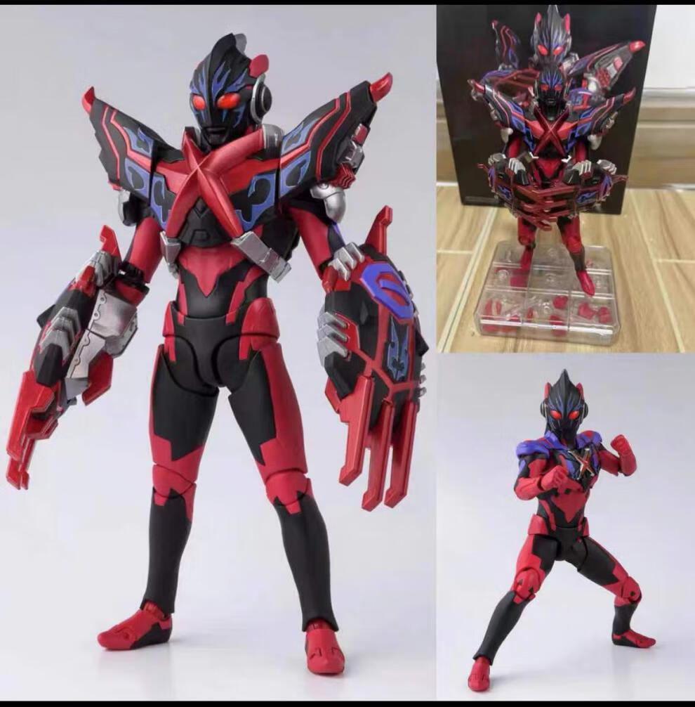 【jd精选】诺亚奥特曼shf黑暗扎基可动act玩具儿童男孩关节超人偶模型