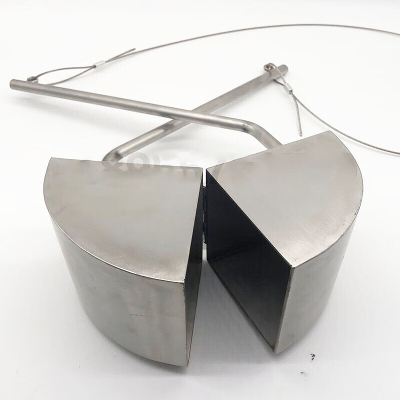 不锈钢彼得逊采泥器抓泥斗抓斗式采泥器底泥污泥淤泥采样器5l加重型