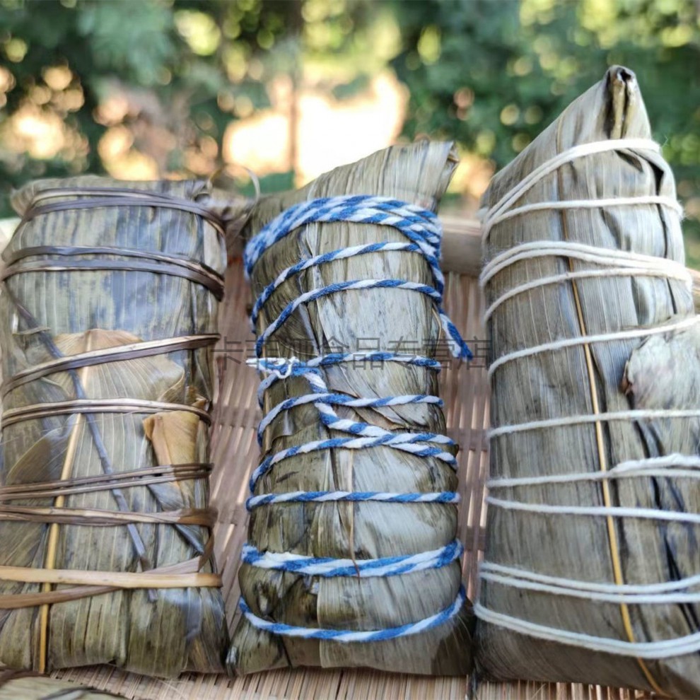 广东茂名大粽子端午五花肉粽子免煮即食早餐鲜肉粽化州特产小吃瘦肉粽