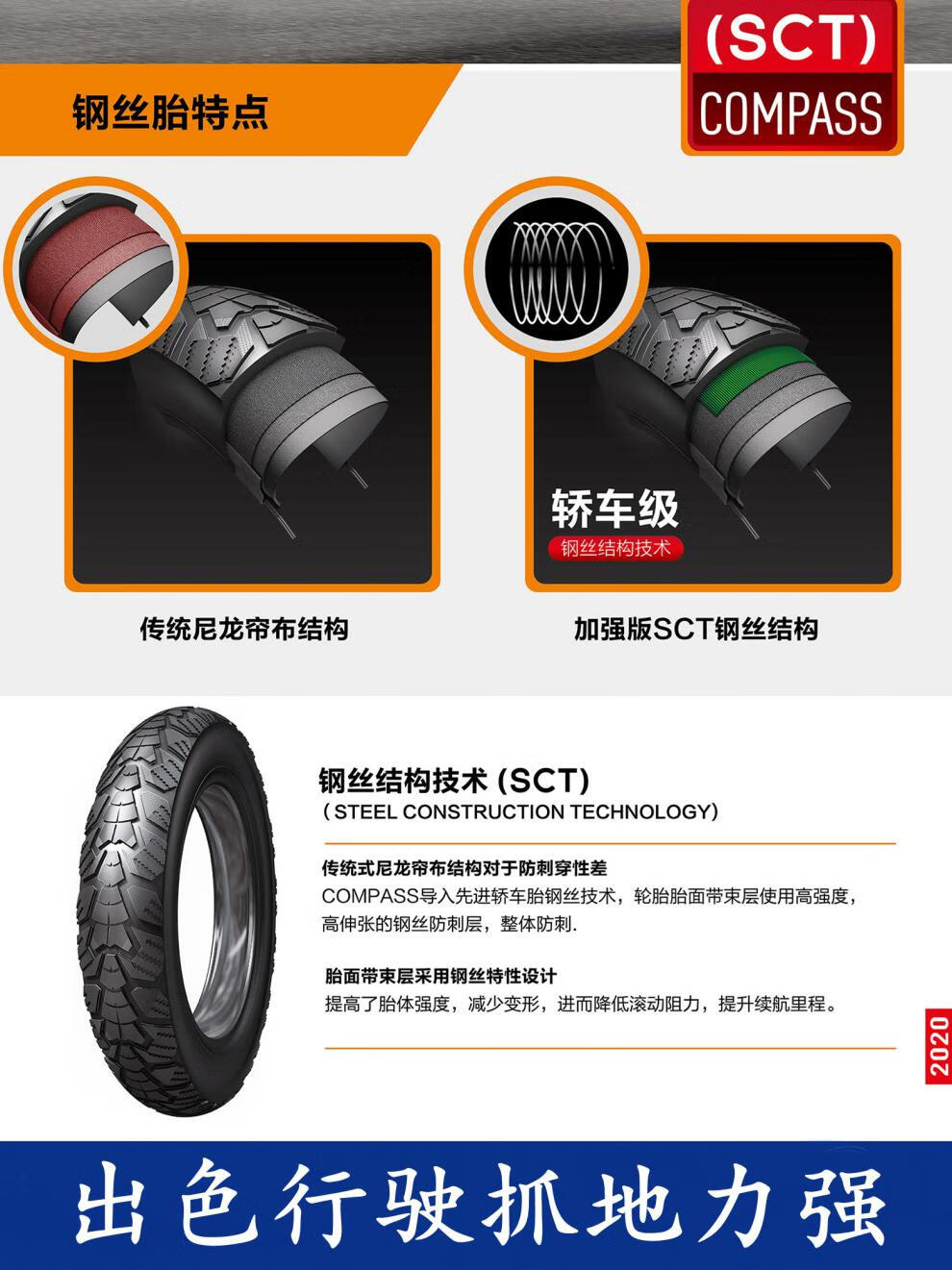 60/100-10/14*250-10/300-10/275-10 雅迪电动车真空胎 300-10缺气保