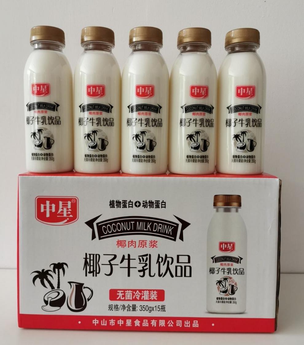橙伯乐 椰奶椰子椰汁牛乳饮品 早餐牛奶饮料 多规格 新款350ml椰子
