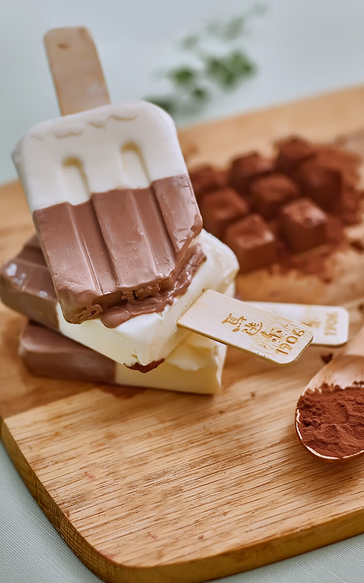 10支马迭尔冰淇淋网红雪糕东北原味冰棍哈尔滨冰激凌甜品冷饮黄桃口味