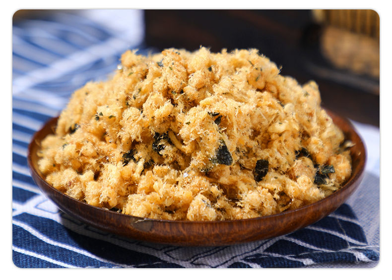 信友福儿童肉松酥海苔碎配粥拌饭营养早餐寿司专用烘焙特产罐装 原味