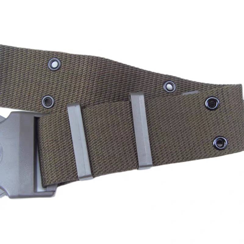 17编织外腰带 编织外腰带军训腰带外腰带帆布编制外腰带户外卡扣腰带