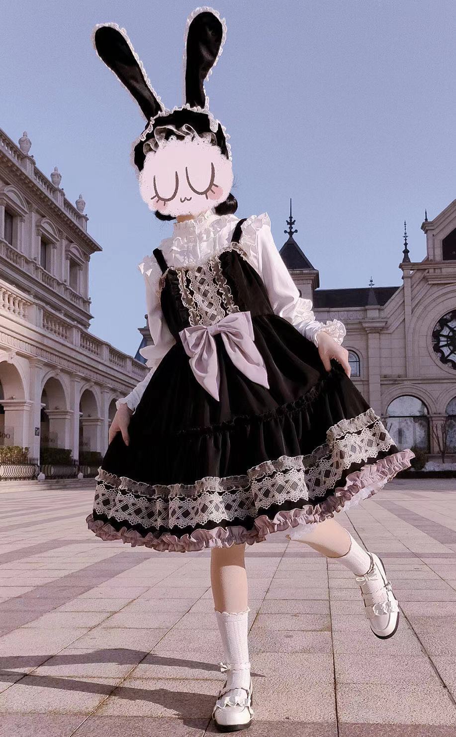 【高品质洛丽塔cosplay软妹连衣裙女】2021夏季新款洛丽塔裙子黑莓糕