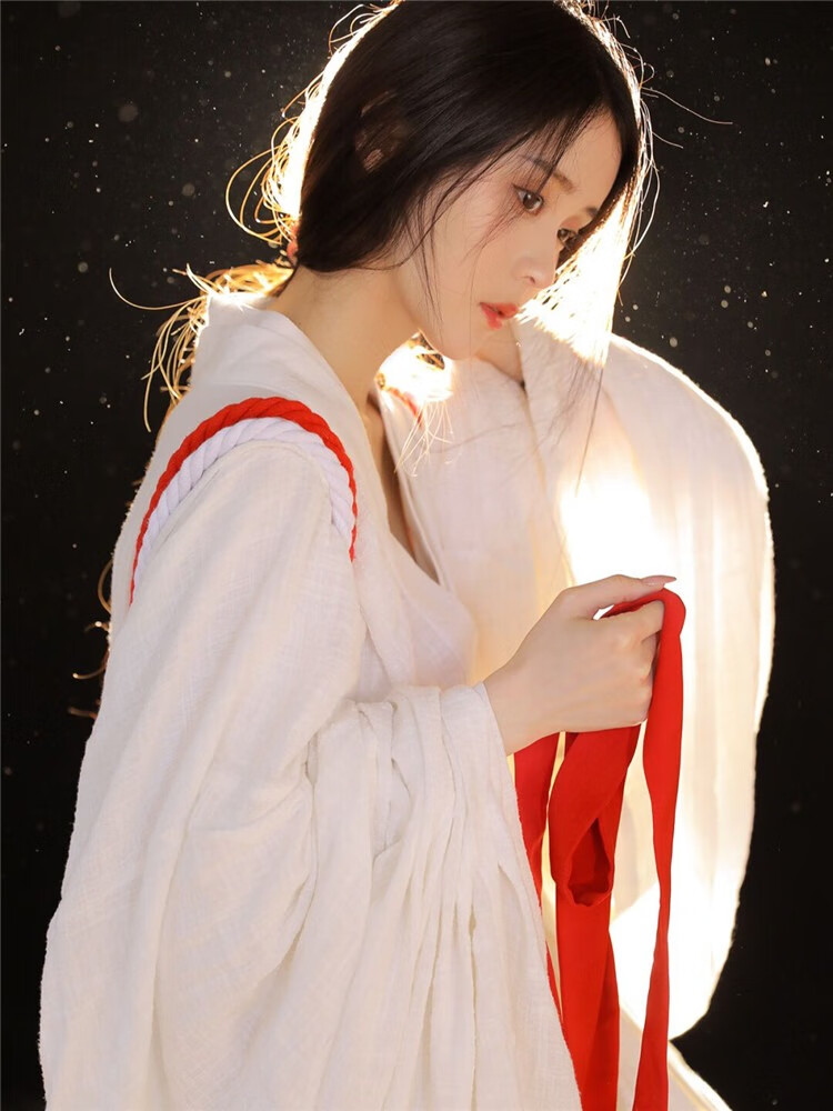 可以穿着上班的汉服神明少女日本和服魏晋风原创大袖衫超仙古装女可以