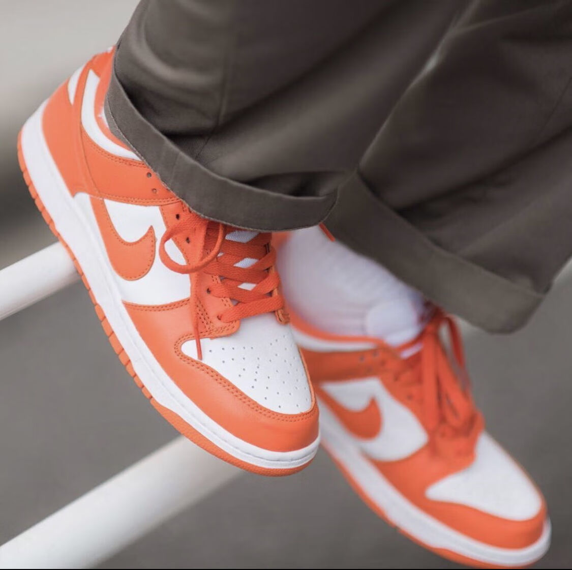 sbdunklow王一博同款棕红影子灰低帮男女情侣休闲鞋运动滑板鞋白红36