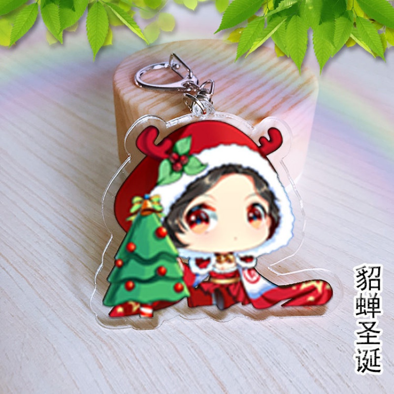 王者荣耀英雄钥匙扣挂件孙悟空玩具版公仔人物模型周边 梦奇胖达荣荣