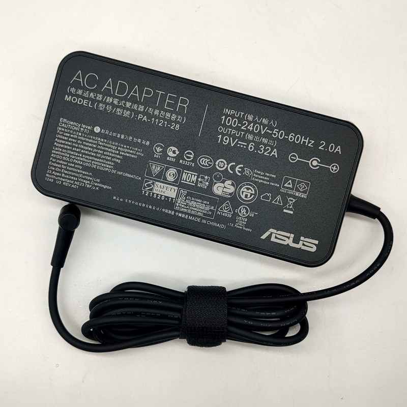 华硕顽石yx570z n501j ux501j笔记本电脑电源适配器19v 6.32a充电