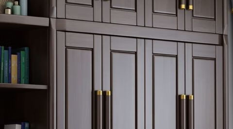 墨绩 卢米欧衣柜新中式实木衣柜中国风卧室成套家具三四五六门组合