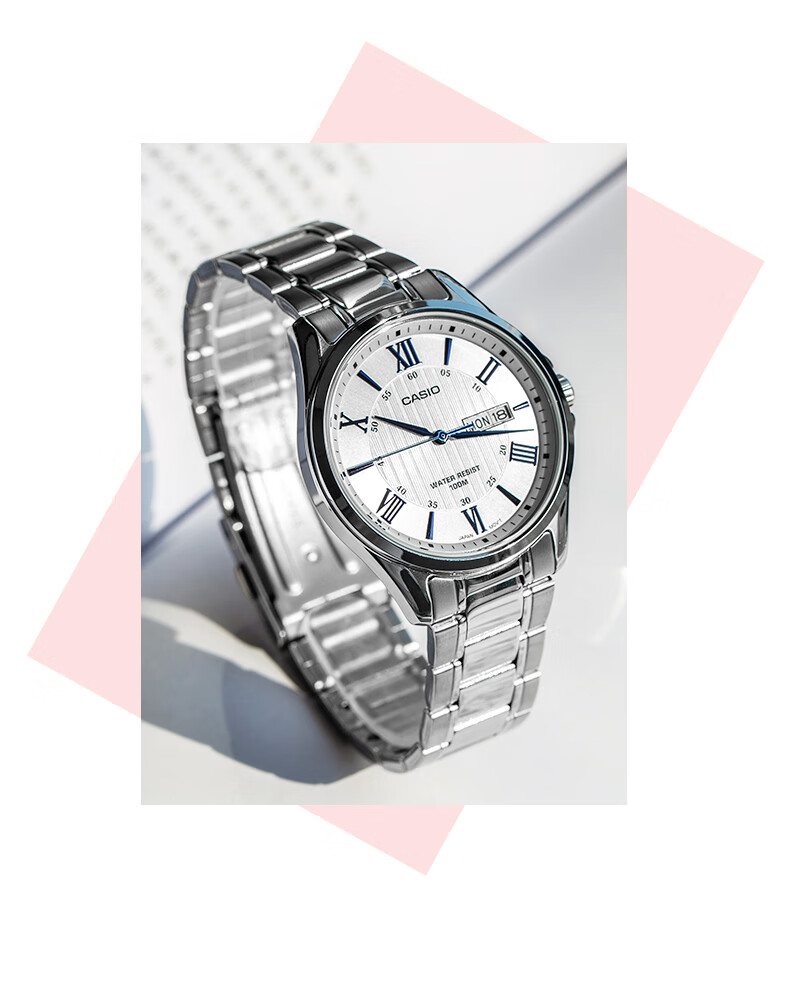 西欧手表 男士防水商务运动指针石英表非机械男表mtp-1384 mtp-1381l