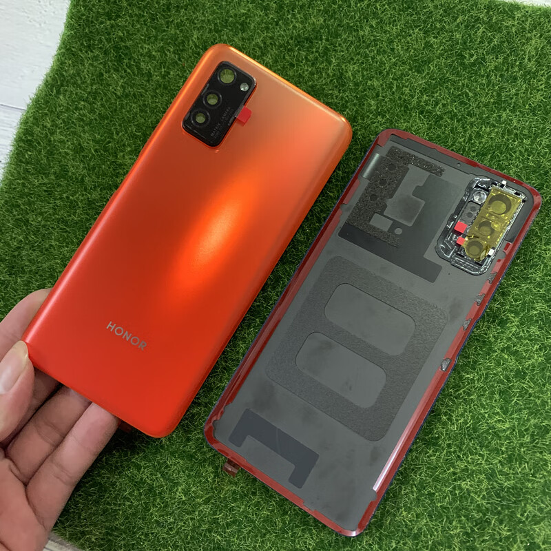 hkxa适用华为荣耀v30玻璃后盖v30pro电池盖后壳背屏替换中框电池门v30