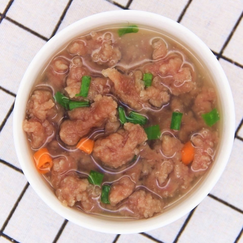 福建泉州石狮牛肉羹闽南特产网红小吃牛肉粳涮火锅食材牛肉滑280g