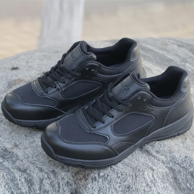 燃虎(ranhu)野战鞋子特战鞋超轻作训鞋男黑色布鞋透气网眼跑鞋低帮