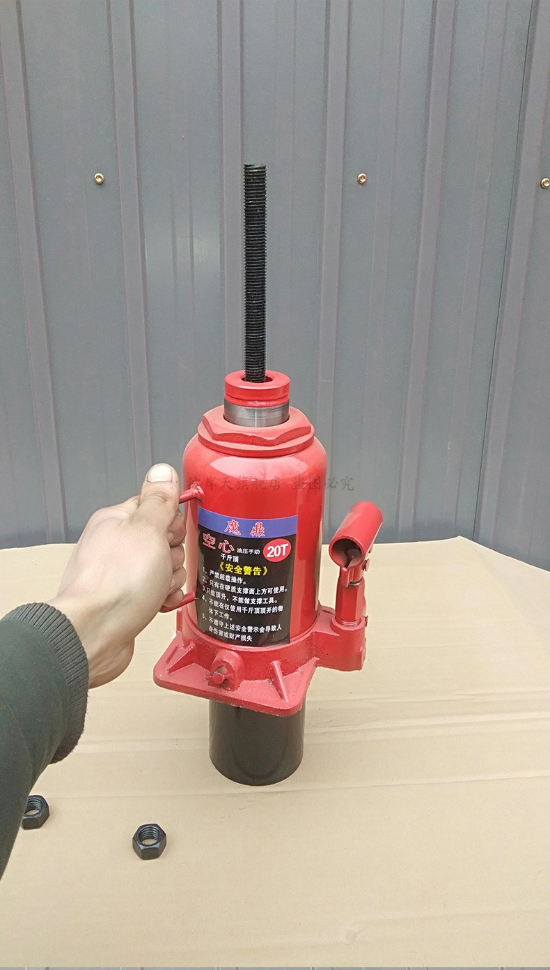 千斤顶车用空心千斤顶20吨32t手动液压汽车维修铲车轮毂活塞取出器拆
