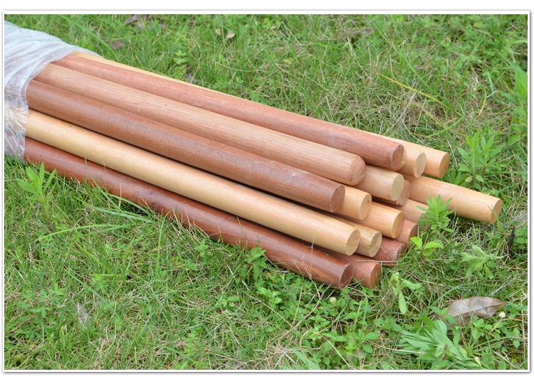 农用锄头把铁锹铲子工兵铲木柄 柴刀镰刀木把实木棍定制木柄料 35厘米