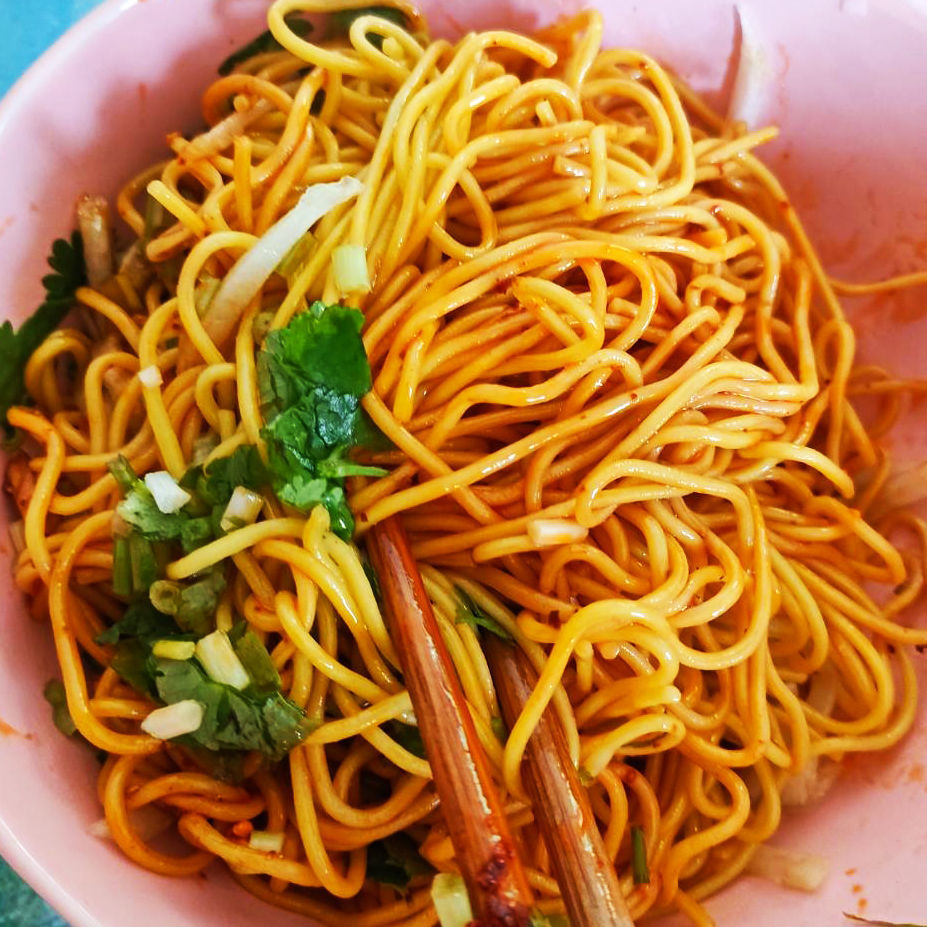 5斤贵州凉面面条拌面四川速食商用摆摊推车重庆小面凉面专用面条 凉面