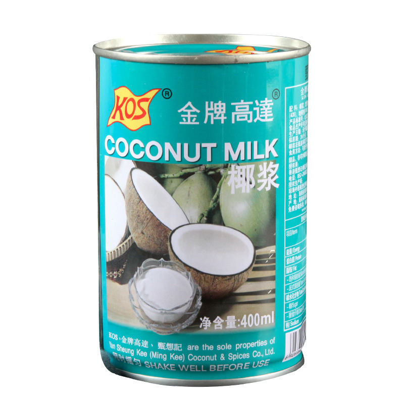 椰浆高达整箱椰汁椰奶西点甜点水果捞西米露烘焙原料 高达椰浆400毫升