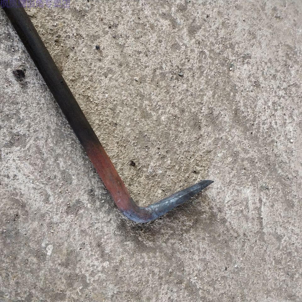 撬棍工地撬棍木工圆钢铬钢撬棍拆模神器撬棒木工撬杠工地用人工锻造起