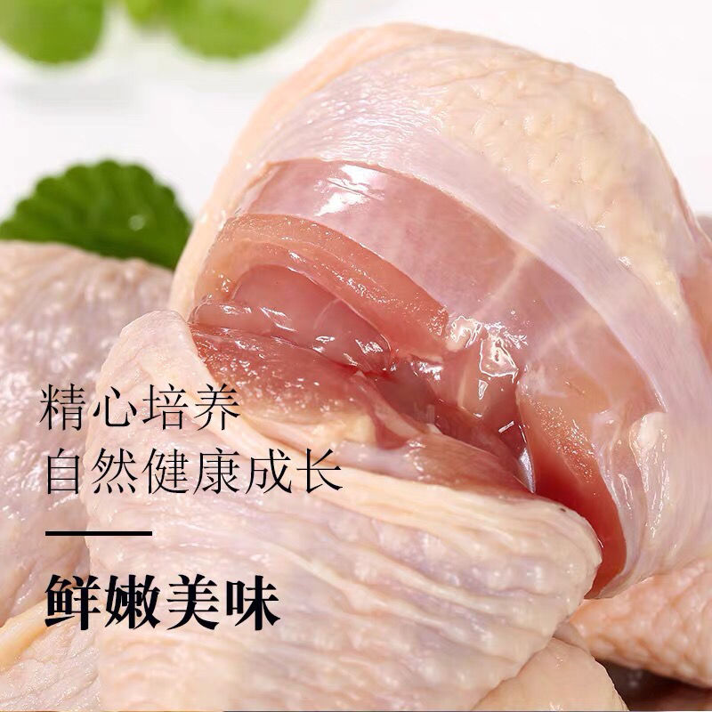 德薇格 新鲜琵琶腿多肉大鸡腿精修散养鲜冷冻整箱鸡腿 多肉琵琶腿整箱