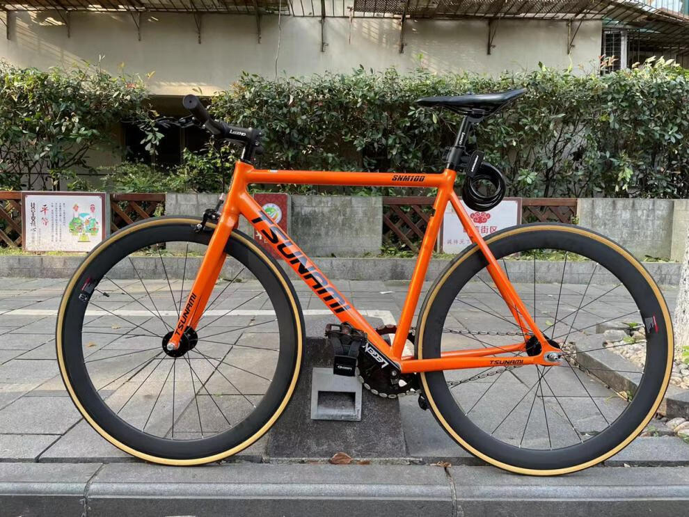 2022新款速纳米死飞自行车 tsunami速纳米海啸死飞 snm-100死飞竞速