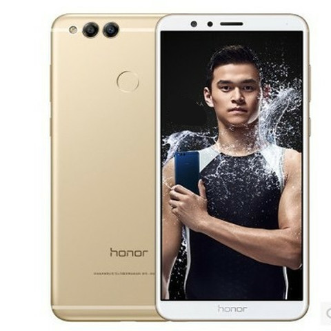 适用华为honor荣耀畅玩7x通双卡双待4g指纹手机幻夜黑128gb4g运存c级9