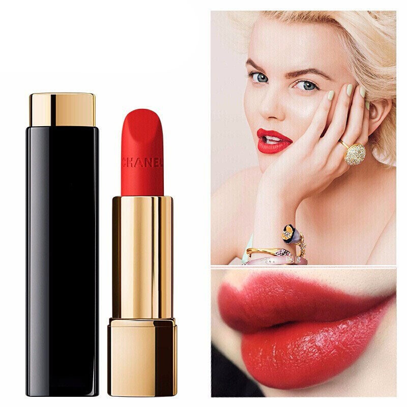 香奈儿chanel口红限量狮子唇膏58号130号277号 丝绒96号南瓜色 默认