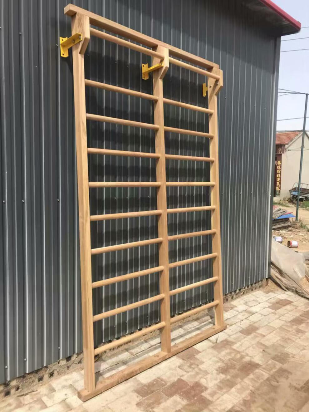 引体向上训练器室内木质肋木架舞蹈房设施器材单双间引体向上康复训练