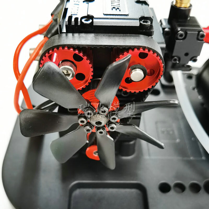 拓阳4冲程2缸双缸l200汽油甲醇发动机toyan模型消声器一体点火器皮带