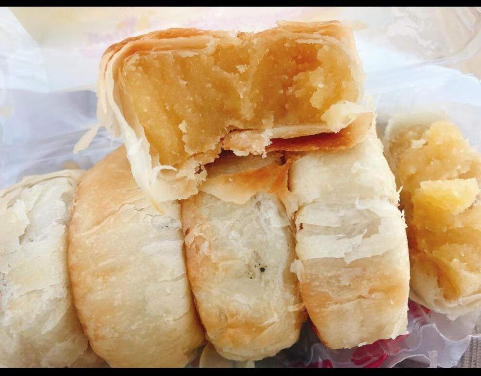 福建特产绿豆饼正肉饼早餐手工点心传统糕点泉州名小吃喜饼咸豆沙饼2