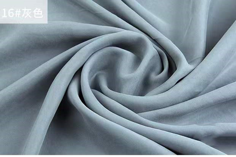 嘉福祥重磅砂洗铜氨丝布料 素色薄款连衣裙衬衫枕套上衣裤子复古旗袍