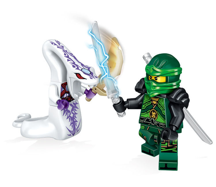 乐加酷兼容兼容乐高幻影忍者积木人仔公仔儿童拼装玩具职业军事绝地