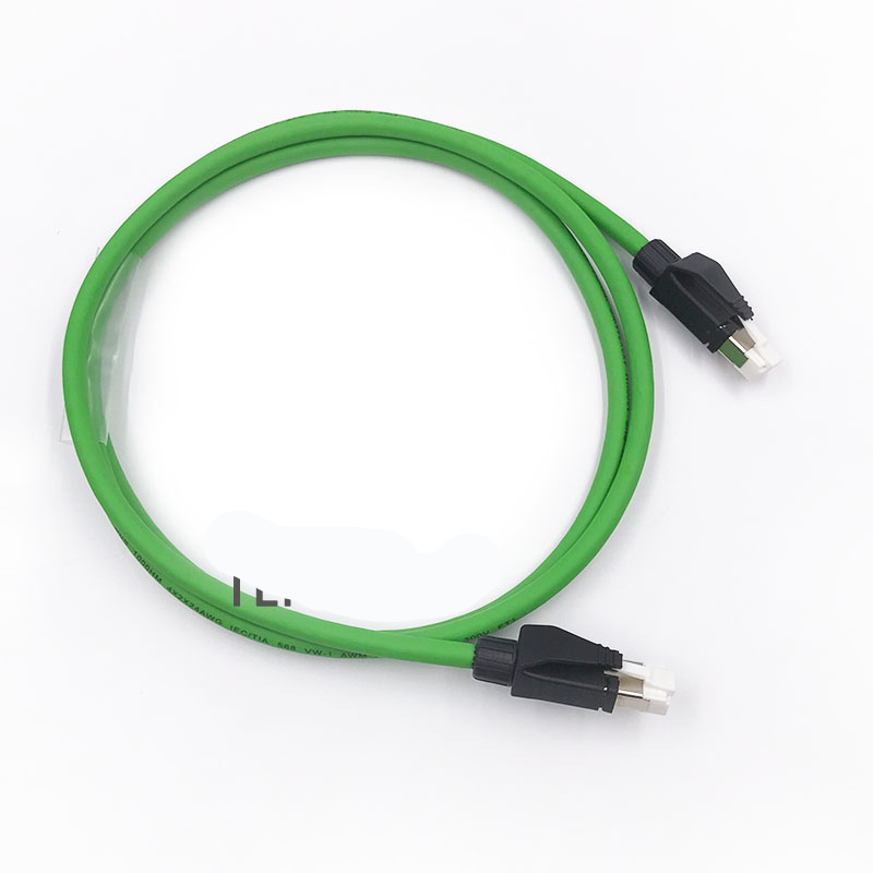 8芯工业千兆高柔网线西门子通讯pn总线缆profinetethercat屏蔽线工业