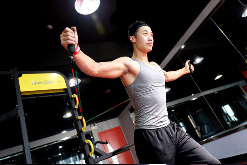 精选弹力绳健身男拉力弹力带绳子拉力器胸肌训练健身器材家用阻拉力绳