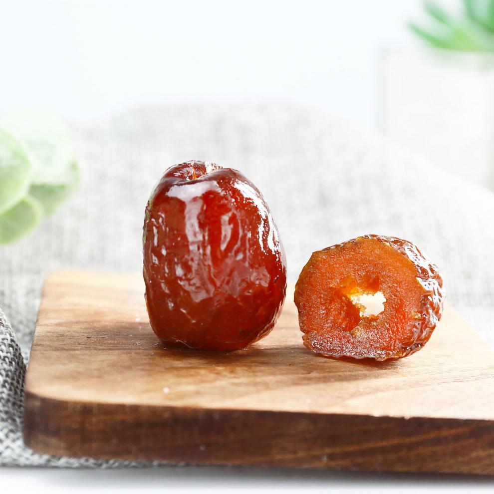 阿胶水晶蜜枣无核枣 独立颗粒包装小袋零食阿胶水晶 阿胶水晶枣100g*1