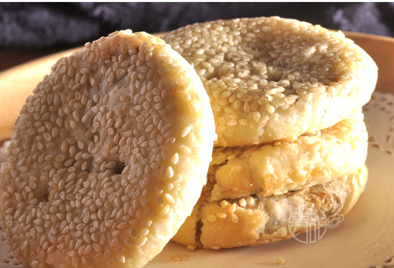 芝麻薄酥饼吉安江西特产小时候的零食传统糕点月饼甜1斤 薄酥饼2斤