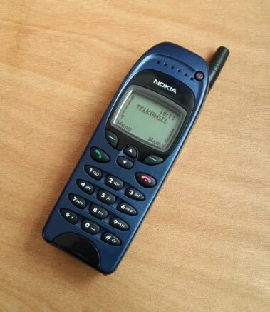 适用于nokia/诺基亚6150 原装经典怀旧老人学生 古董老款手机 蓝色(主