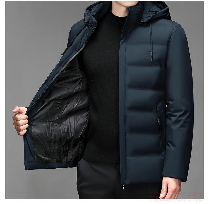 千纸鹤国际大牌进口高质量高品质羽绒棉服男2022年新款棉衣冬季加厚衣