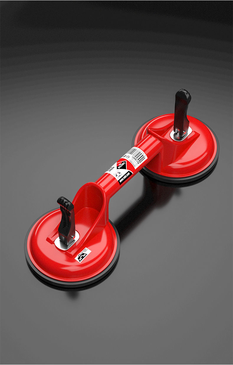 玻璃吸盘西班牙瑞比铝合金加厚瓷砖玻璃吸盘强力吸提器贴地板搬运安装