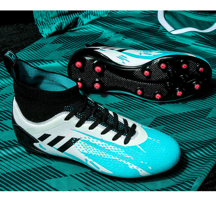 2022春秋莆田aj足球鞋男女儿童碎钉ag长钉中小学生训练鞋人造草地 519