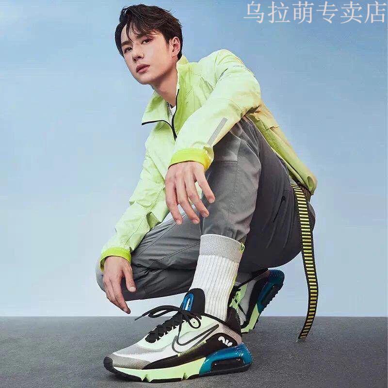 春夏新款王一博同款2090气垫跑鞋网面透气运动鞋跑步鞋aj莆田安踏90