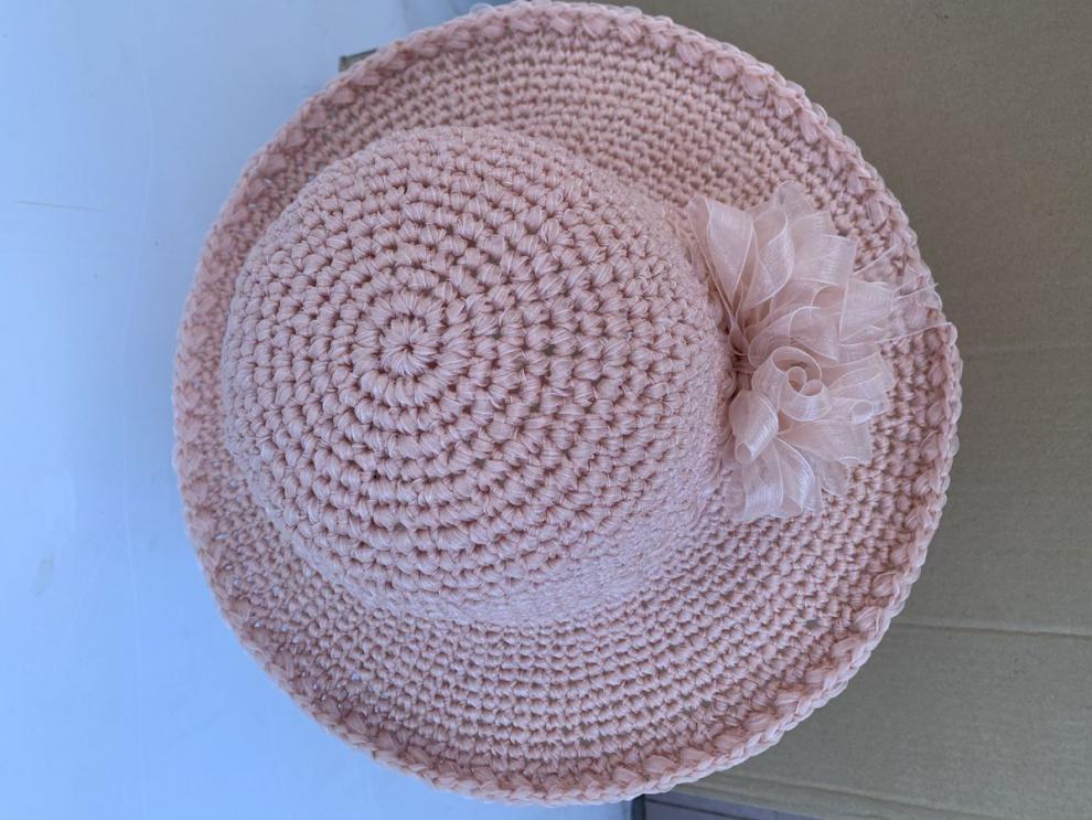 冰丝线勾帽子雪纺纱丝带线夏季毛线夏凉帽遮阳帽勾帽子线钩针线手工线