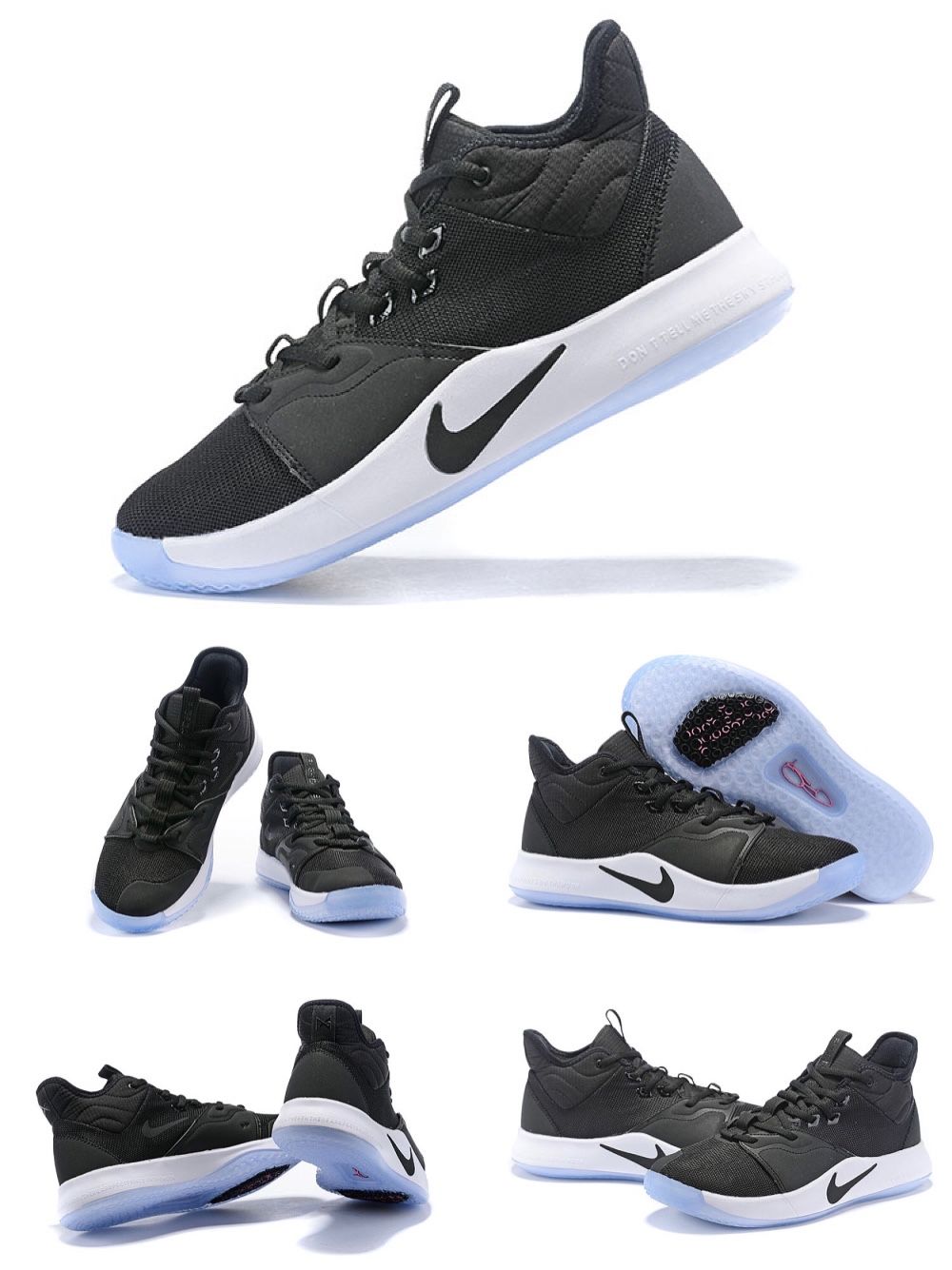 保罗乔治3代篮球鞋透气运动男子实战耐磨减震防滑学生战靴pg3曼巴精神